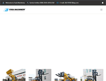 Tablet Screenshot of fudamachinery.com